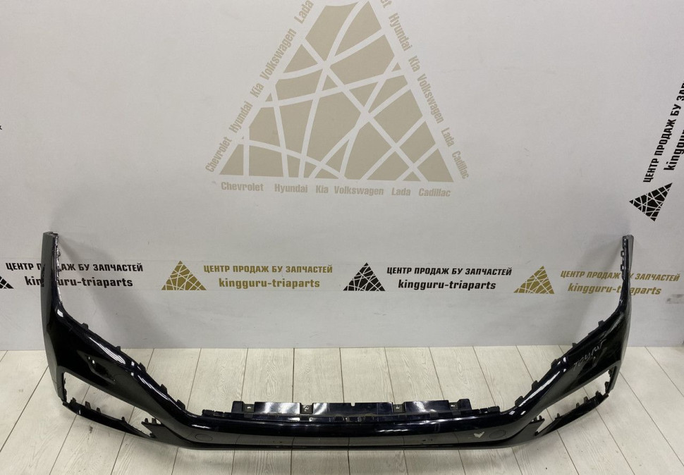 Бампер передний Volkswagen Touareg 3 2018> oem 760807221E