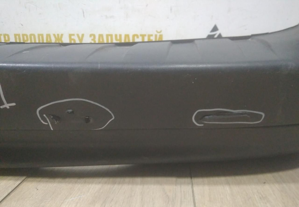 Бампер задний бу Renault Kangoo 2 OEM 8200436722 Бампер задний бу Renault Kangoo 2 OEM 8200436722