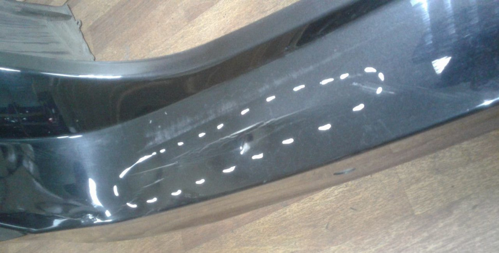 Бампер задний бу BMW 5 F10 рестайлинг OEM 51127331593