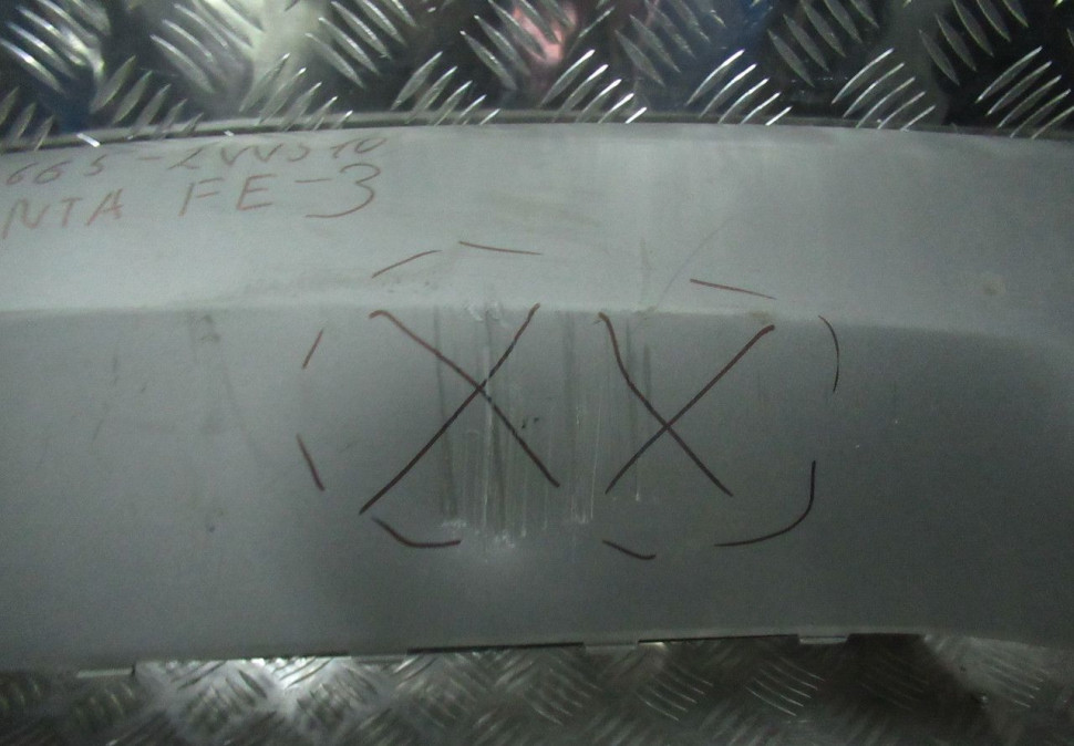 Спойлер заднего бампера Hyundai Santa Fe 3 15- oem 866652W510 (дефект) Спойлер заднего бампера Hyundai Santa Fe 3 15- oem 866652W510 (дефект)