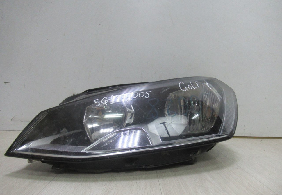 Фара левая галоген Volkswagen Golf 7 2013 OEM 5G1941005