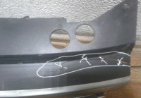 Решетка радиатора Volkswagen Tiguan 2 (17>) oem 5NA853653B (трещина)