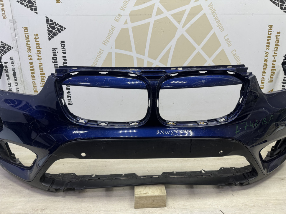 Бампер передний бу BMW X1 F48 OEM 51117354815