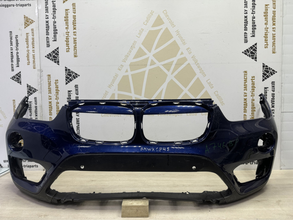 Бампер передний бу BMW X1 F48 OEM 51117354815
