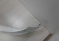 Бампер передний Volkswagen Touareg NF (14-17) рест oem 7p6807221d (мал.трещ.) (слом.часть)