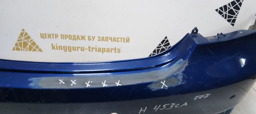 Бампер задний Hyundai Solaris 1 рест 14-17 oem 866114L500