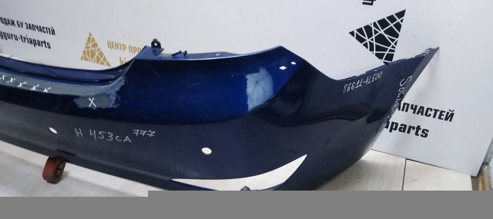 Бампер задний Hyundai Solaris 1 рест 14-17 oem 866114L500
