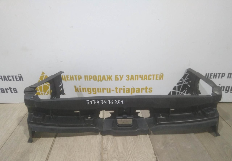 Воздуховод радиатора верхний бу BMW 7 G11 рестайлинг OEM 51747475261