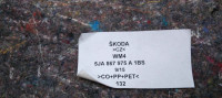 Обивка крышки багажника Skoda Rapid 2013  OEM 5JA867975A