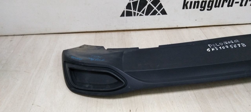Накладка заднего бампера Polo 6 2020 oem 6n5807568b Накладка заднего бампера Polo 6 2020 oem 6n5807568b