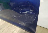 Дверь передняя правая бу Skoda Rapid OEM 6RF831056D, 5JA831052B