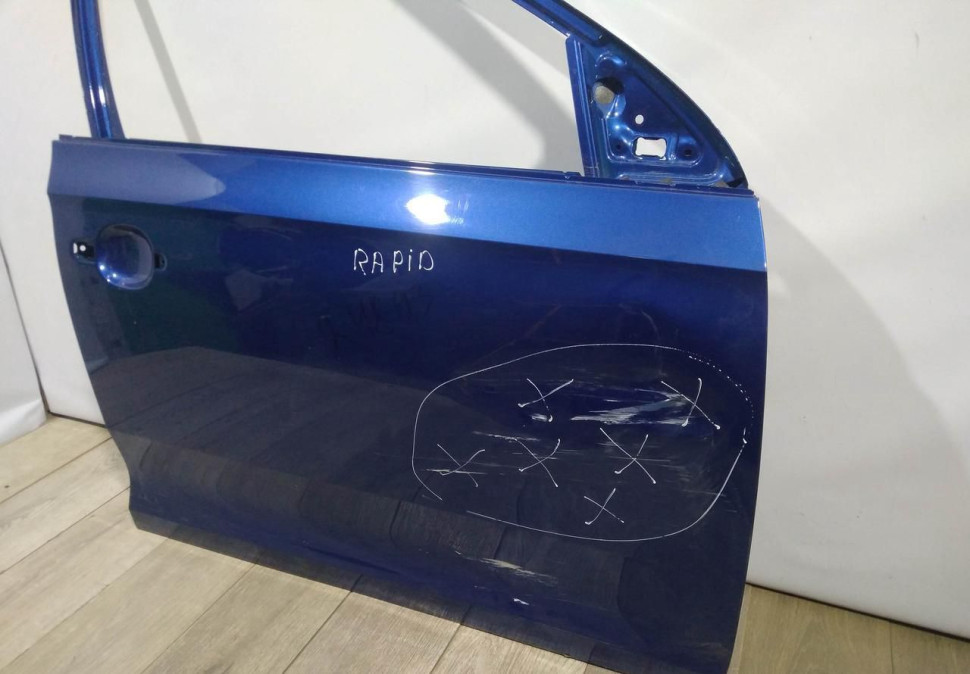 Дверь передняя правая бу Skoda Rapid OEM 6RF831056D, 5JA831052B Дверь передняя правая бу Skoda Rapid OEM 6RF831056D, 5JA831052B