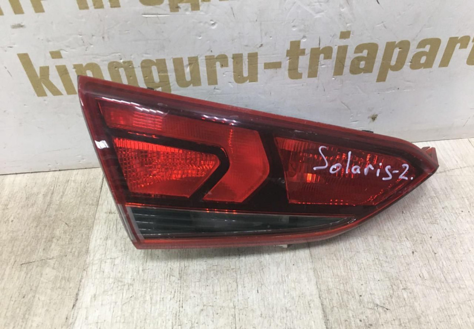 Фонарь левый внутренний Hyundai Solaris 2 (17-20) oem 92403H5000 Фонарь левый внутренний Hyundai Solaris 2 (17-20) oem 92403H5000