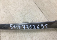 Молдинг переднего бампера левый BMW 7 G11 oem 51117362695
