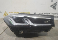 Фара ЛЭД LED адаптив правая бу BMW 5 G30 рестайлинг OEM 9850582