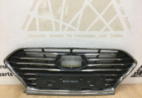 Решетка радиатора Hyundai Sonata 7 рестайлинг 17-19 oem 86351E6700