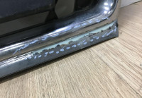 Решетка радиатора Hyundai Sonata 7 рестайлинг 17-19 oem 86351E6700