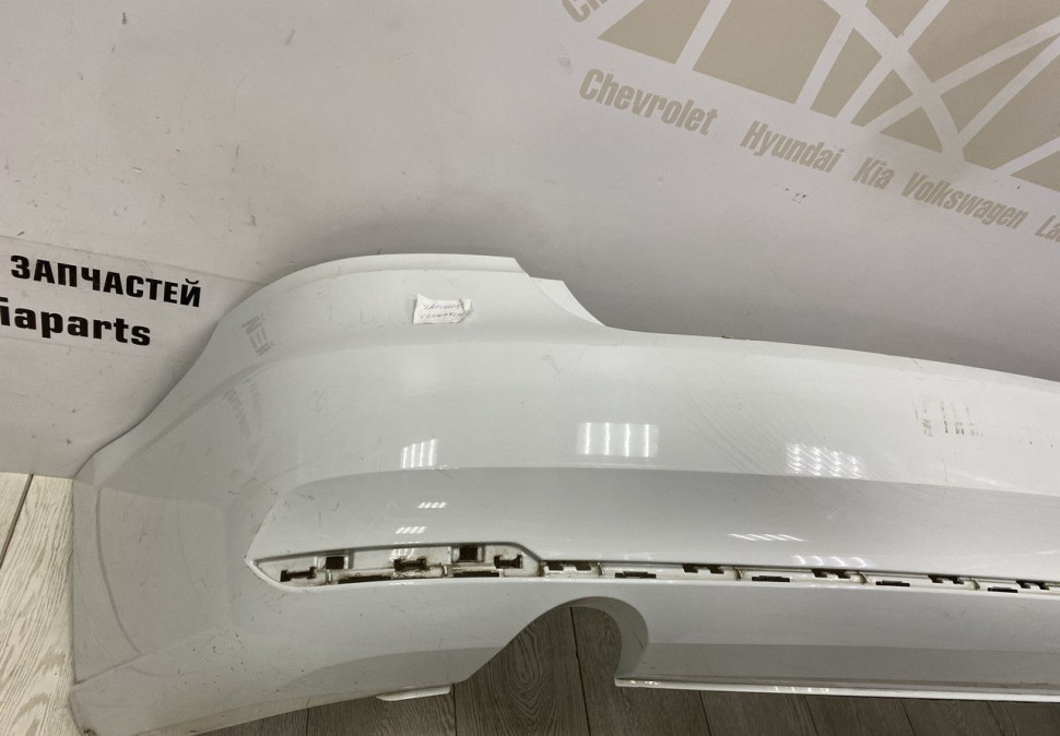 Бампер задний Volkswagen Polo 5 рестайлинг 2015-2020 oem 6RU807421D