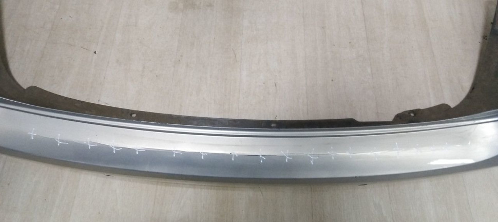 Бампер задний Volkswagen Polo 5 дорестайлинг oem 6RU807421