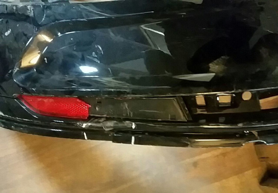 Юбка заднего бампера Volkswagen Passat CC рестайлинг oem 3G5807521