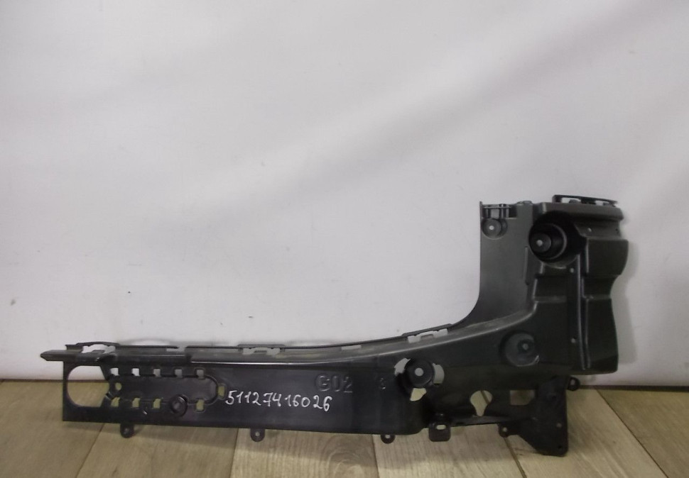 Кронштейн заднего бампера правый бу BMW X4 G02 OEM 51127416026