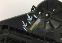 Кронштейн фары левый Skoda Octavia А5 2004 OEM 1Z0941463