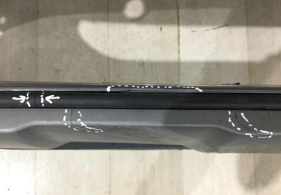 Бампер передний Hyundai Santa Fe 4 2018-2021  oem 86511S1000