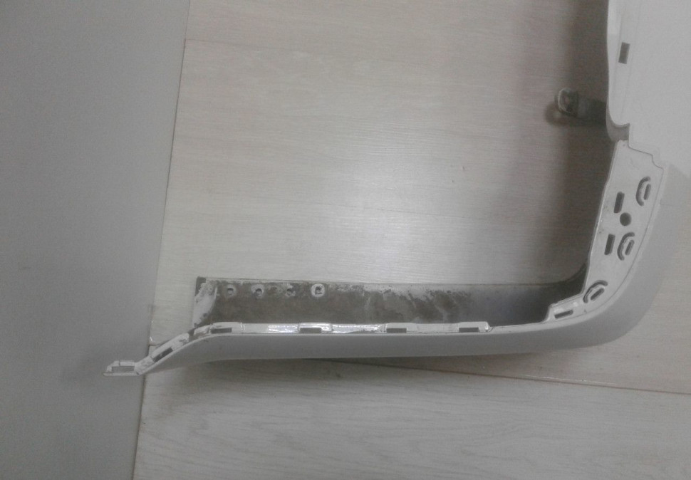 Бампер задний Volkswagen Transporter T6 oem 7e5807417c (трещина) Бампер задний Volkswagen Transporter T6 oem 7e5807417c (трещина)