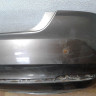 Бампер задний Volkswagen Polo (15>) рестайлинг (трещина, слом. бок. крепл.) oem 6ru807421