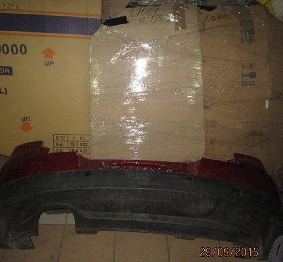 Задний бампер vollswagen tiguan 11 и выше(СКЛ-3)