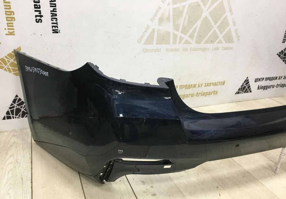 Бампер задний BMW 5 G30 M-Pack рестайлинг OEM 51128098688 Бампер задний BMW 5 G30 M-Pack рестайлинг OEM 51128098688