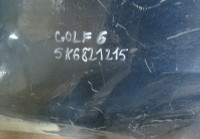 Крыло переднее левое Volkswagen Golf 6 Oem 5k6821215 (после ремонта)