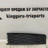 Решетка бампера правая Skoda Rapid 2 OEM 60U807682A