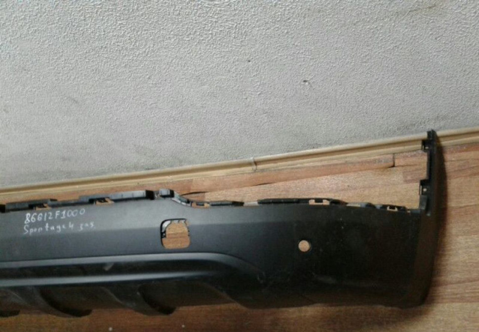 Юбка заднего бампера Kia Sportage 4 Oem 86612F1000 Юбка заднего бампера Kia Sportage 4 Oem 86612F1000