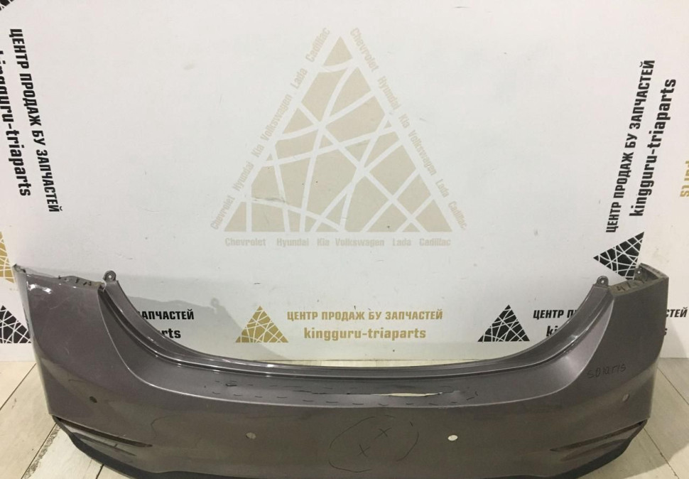 Бампер задний Hyundai Solaris 2 дорестайлинг 2017-2020 oem 86611H5000
