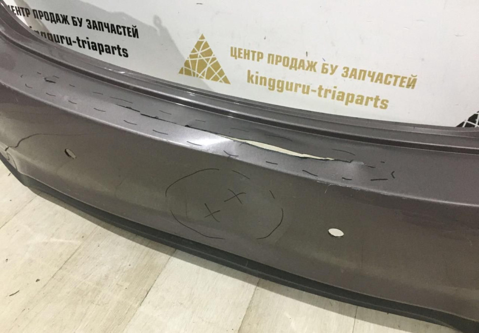 Бампер задний Hyundai Solaris 2 дорестайлинг 2017-2020 oem 86611H5000 Бампер задний Hyundai Solaris 2 дорестайлинг 2017-2020 oem 86611H5000