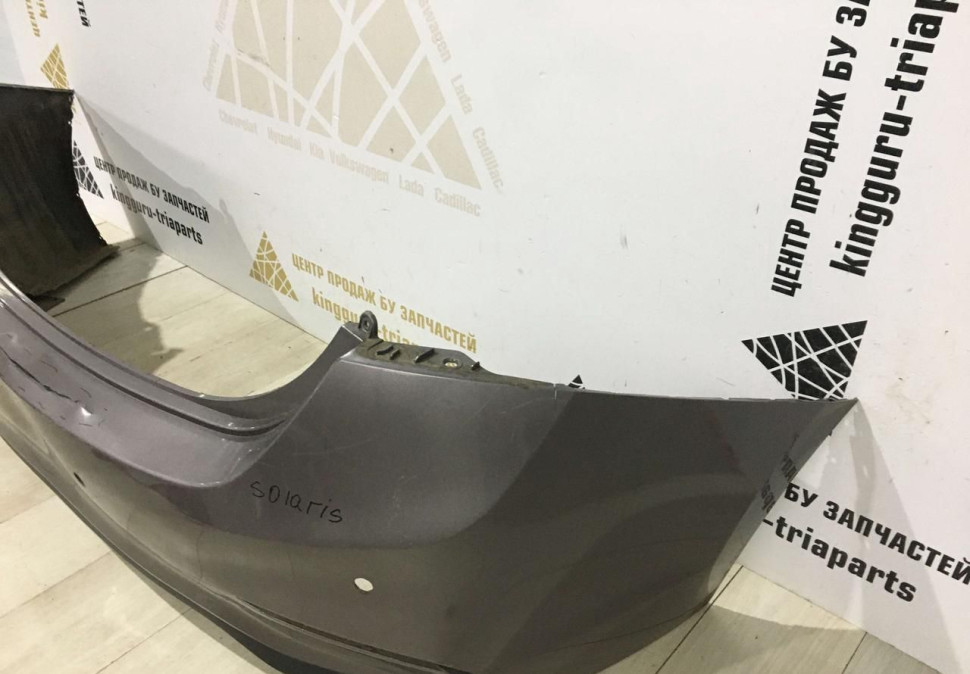 Бампер задний Hyundai Solaris 2 дорестайлинг 2017-2020 oem 86611H5000 Бампер задний Hyundai Solaris 2 дорестайлинг 2017-2020 oem 86611H5000