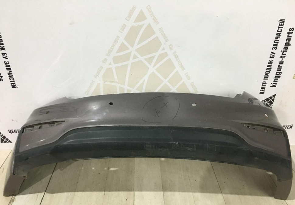 Бампер задний Hyundai Solaris 2 дорестайлинг 2017-2020 oem 86611H5000 Бампер задний Hyundai Solaris 2 дорестайлинг 2017-2020 oem 86611H5000