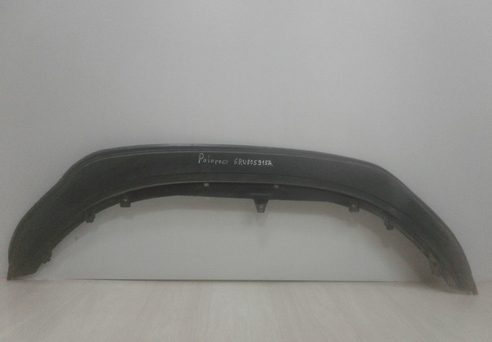 Спойлер переднего бампера Volkswagen Polo рест oem 6RU805915A