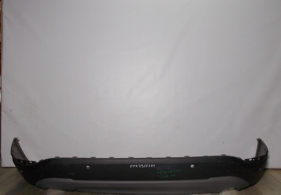 Спойлер заднего бампера бу BMW X1 F48 OEM 51127355271
