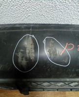 Спойлер заднего бампера Volkswagen Passat B6 седан есть потертости oem 3c5807521