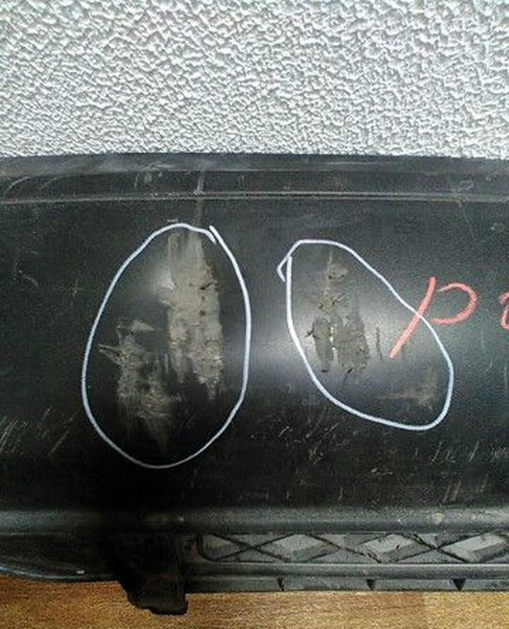 Спойлер заднего бампера Volkswagen Passat B6 седан есть потертости oem 3c5807521 Спойлер заднего бампера Volkswagen Passat B6 седан есть потертости oem 3c5807521