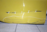 Дверь правая задняя KIA Picanto 2011-2017 oem 770041Y030 (скл-3)