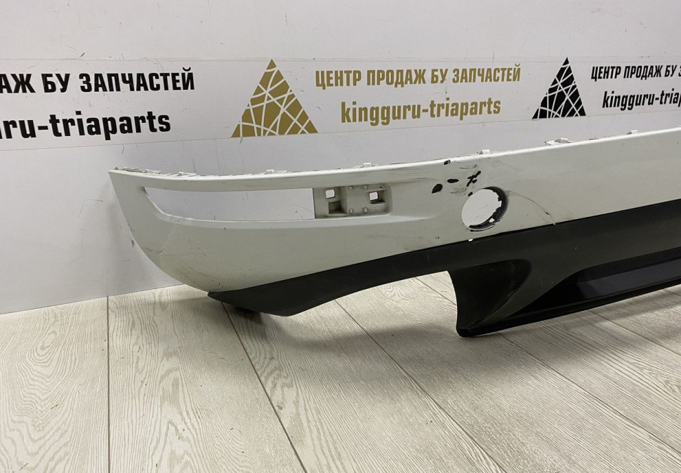 Спойлер заднего бампера Volkswagen Touareg 2 2010 дорестайлинг oem 7P6807521H