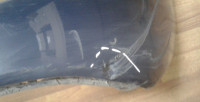 Бампер задний Hyundai Elantra 6 AD oem 86611f2000 (слом. бок. крепление)