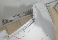 Бампер задний бу Renault Duster рестайлинг OEM 850225435R (В)