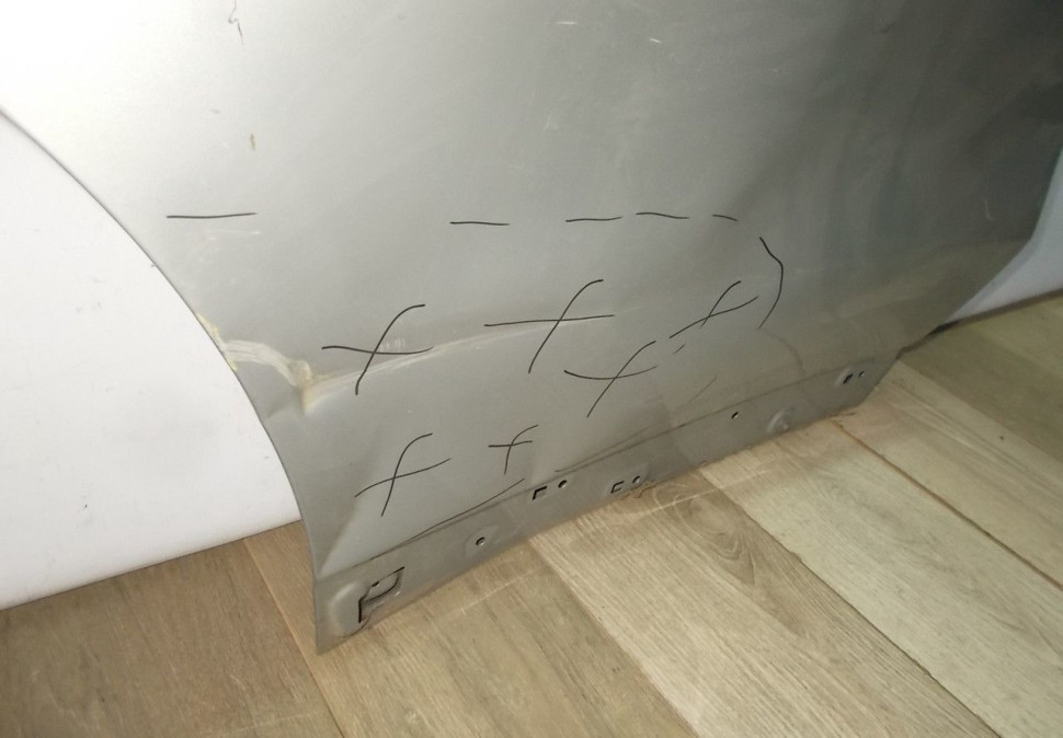 Дверь задняя правая бу BMW X3 G01 OEM 41007465534