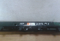 Панель передняя верхняя часть Hyundai Santa Fe 3 oem 641012w000