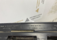 Решетка переднего бампера Skoda Octavia A7 рестайлинг OEM 5E0853677K (скл-3)