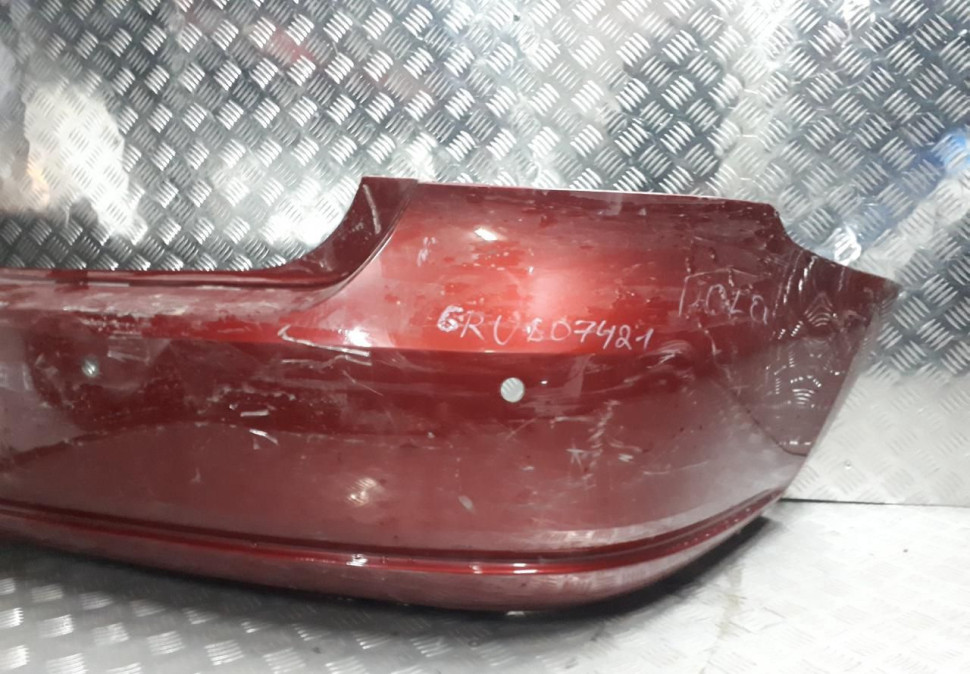 Бампер задний Volkswagen Polo 5 oem 6RU807421 Бампер задний Volkswagen Polo 5 oem 6RU807421